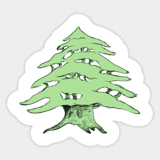 The Cedar Sticker